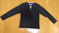 メンズ長袖カットソー サイズL