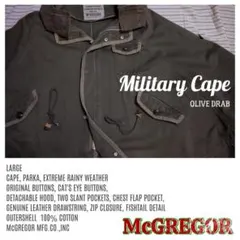 解説: MCGREGOR Military Poncho Capeのサムネイル