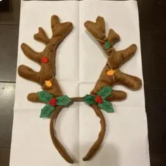 トナカイの角カチューシャ