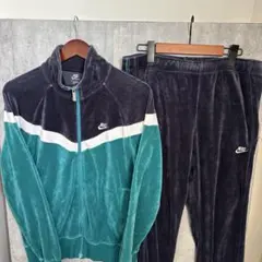 最終値下げ　NIKE ナイキ　ベロアセットアップ NIKEベロア セットアップ NIKEセットアップ ナイキセットアップ
