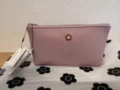 MARY QUANT ポーチ　パープル　ラッピング付き