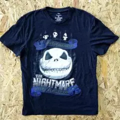 ナイトメアービフォアクリスマス　半袖Tシャツ　L　US古着　[046]