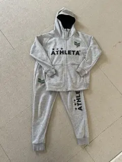 140cm‼️ ATHLETA スウェットセット グレー
