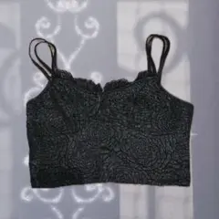 【完売品】 shein roseキャミ black fairycoreのサムネイル