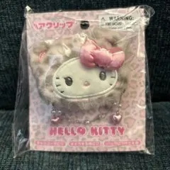 サンリオギャルクマデザインシリーズ　ギャルクマ　キティ　フェイス形　ヘアクリップ