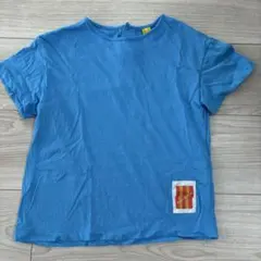 モイモルン キッズ 半袖Tシャツ ブルー 120cm 110cmのサムネイル