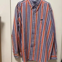 CHAPS 長袖シャツ ストライプ柄 XL