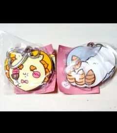 ちいかわ　ハートのラバーマスコット　キーホルダー　シーサー　あのこ　ガチャ