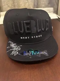 新品○ 非売品 ブルーブルー フラットキャップ BLUEBLUE キャップ