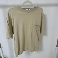UNIQLO U クルーネックニット ベージュのサムネイル