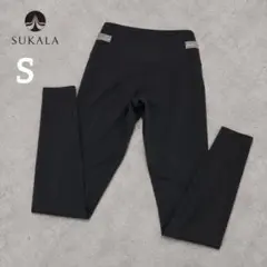 SUKALA】サイドベルトトレンカレギンス パープル LAVA ヨガウェア