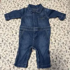 GAP デニムロンパース 6-12months 70サイス