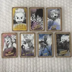 ヒロアカ 原画展 箔押し クリアカード まとめ売り