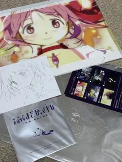 魔法少女まどかマギカ 叛逆の物語 入場特典 クリアファイル ポストカード まどか