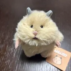 23新品★タグ付き はむにぎり　きなこ りぶはあと　ハムスター　ぬいぐるみ.