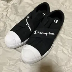 Champion ブラック スリッポンスニーカーのサムネイル