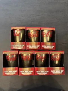 コカ・コーラ FIFAワールドカップ トロフィータンブラー 7個セット