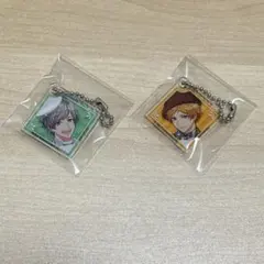 A3! カラ鉄　ストローチャーム　皇天馬　皆木綴　アクリルキーホルダー