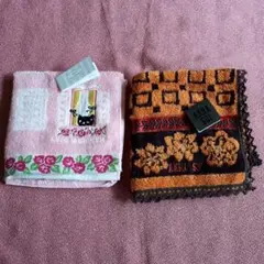 新品　ブランドタオルハンカチ　2枚セット