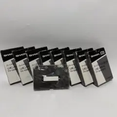 SHARP ワープロ用リボンカセット TY-130A-BK 8個(バラ売り可能)のサムネイル