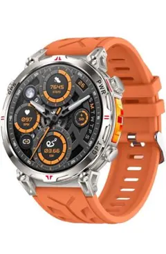 スマートウォッチ 【ChatGPT搭載 AI文字盤】大画面 軍用規格 通知通話