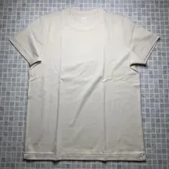 【美品】UNIQLO U ユニクロ　クルーネックTシャツ XL ベージュ