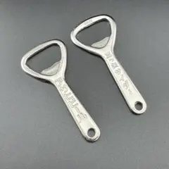 栓抜き レトロ 三ツ矢サイダー アサヒビール 2本セット新品未使用品