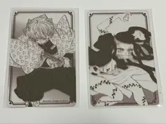 鬼滅の刃　箔カードコレクション　我妻善逸　竈門禰豆子
