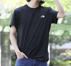 ザノースフェイス　ワンポイントハーフドーム Tシャツ　半袖　ブラック