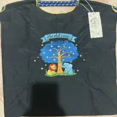 D.KELLY 刺繍トートバッグ(M) ブラック❤️22日までの価格❣️