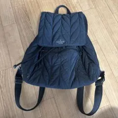 kate spade キルティングリュック ブラック
