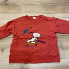 スヌーピー トレーナー サイズ80