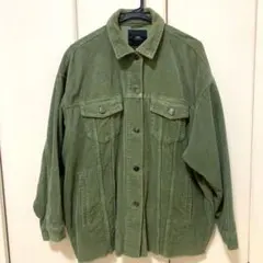 早い者勝ち❤️コーデュロイ　カーキ　アウター　ジャケット　ZARA