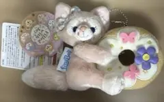 Duffy and Friends 20周年 リーナベル ピンク キーホルダー