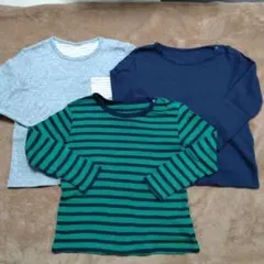UNIQLO　長袖ロンT　100cm　3点セット