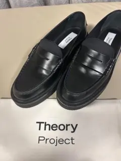 美品　Theory Project セオリー　レザーローファー 40 美品 Theory Project セオリー レザーローファー 40 - メルカリ