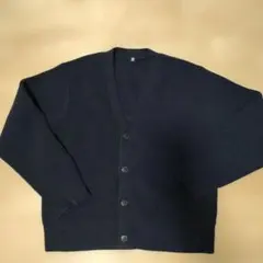 UNIQLO ダークネイビー Vネックカーディガン
