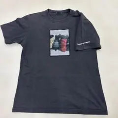 COMME CA WALK プリントTシャツ 黒