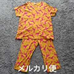 Atsuko Matano マタノアツコ イチゴ柄ルームウェア ワンピース L