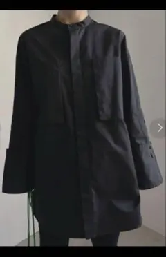 BIG POCKET NO COLLAR SHIRTのサムネイル