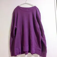 TEK GEAR ウルトラスフトフリース トレーナー XL パープル