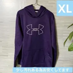 Under Armour 紫色 パーカー XL