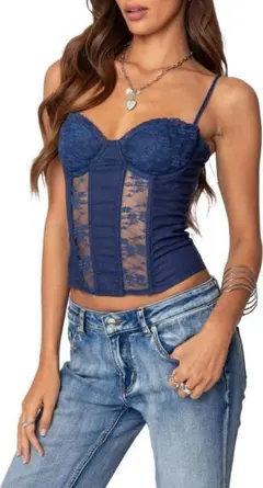 Edikted Avena Lace Panel Linen