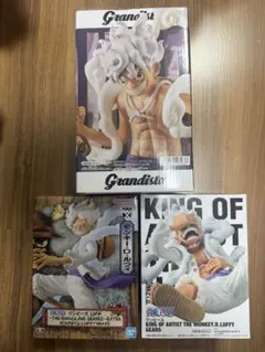 【未使用/未開封品】モンキー・D・ルフィ GEAR5 〜3体セット〜