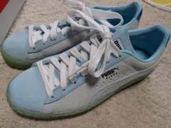 PUMA ポケモン ゼニガメ Suede Classic 24.5 使用 箱付き