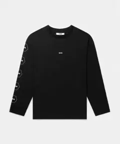 【美品】BALR. ボーラー ロングTシャツ ロンＴ ブラック XLサイズ