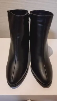 レディースショートブーツ黒