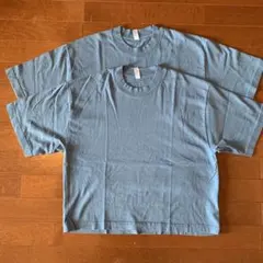Los Angeles Apparel 6.5oz Tシャツブルーのサムネイル