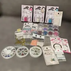 ネイル ネイルパウダー シェル ホログラム パーツ ラインテープ まとめ売り