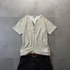 archive henry neck s/s tee rib y2k お兄系 - メルカリ